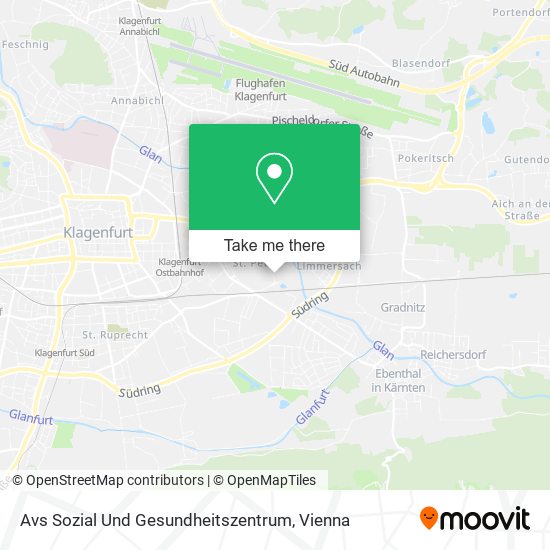 Avs Sozial Und Gesundheitszentrum map