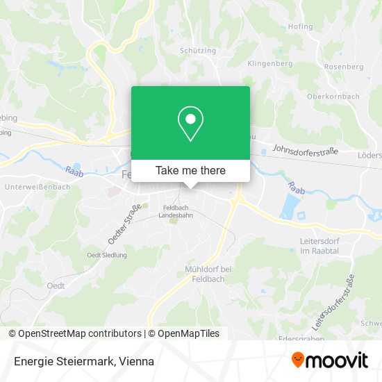 Energie Steiermark map
