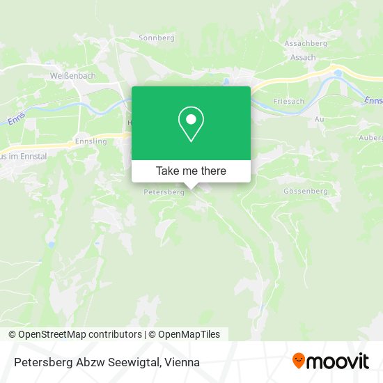 Petersberg Abzw Seewigtal map