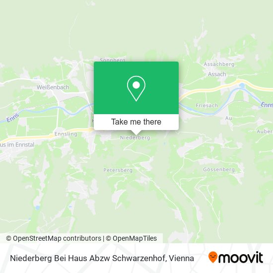 Niederberg Bei Haus Abzw Schwarzenhof map