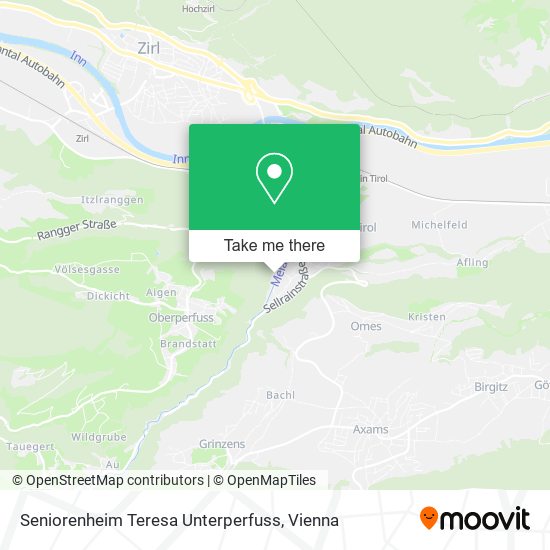 Seniorenheim Teresa Unterperfuss map