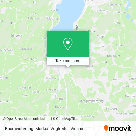Baumeister Ing. Markus Voglreiter map