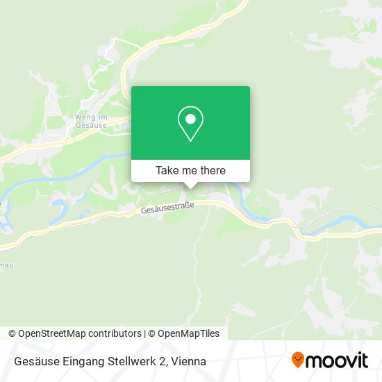 Gesäuse Eingang Stellwerk 2 map
