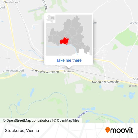 Stockerau map