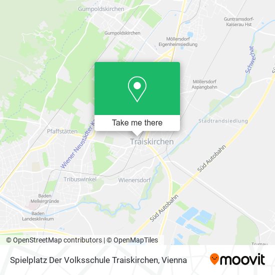 Spielplatz Der Volksschule Traiskirchen map