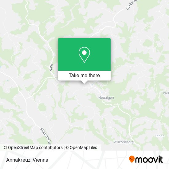 Annakreuz map