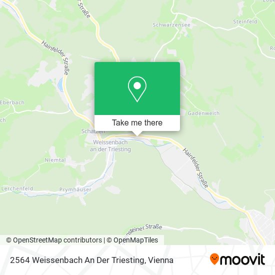 2564 Weissenbach An Der Triesting map