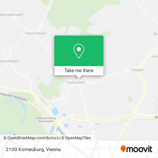 2100 Korneuburg map