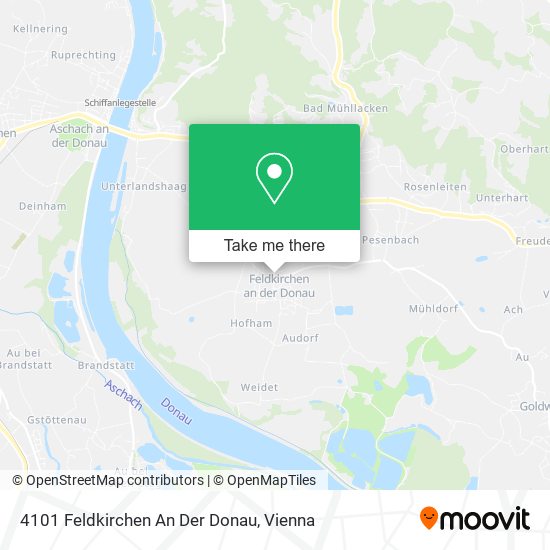4101 Feldkirchen An Der Donau map