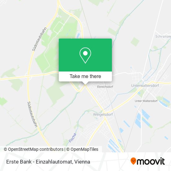 Erste Bank - Einzahlautomat map