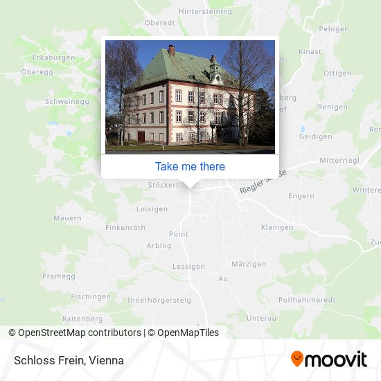 Schloss Frein map