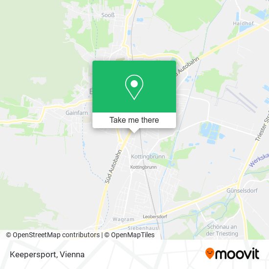 Keepersport map