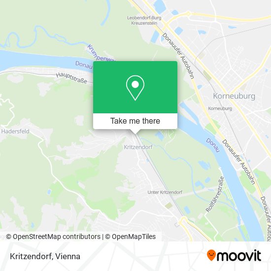 Kritzendorf map