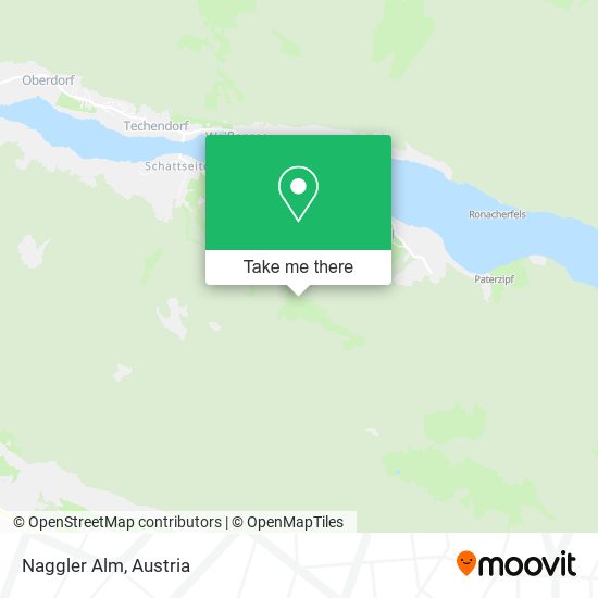 Naggler Alm map