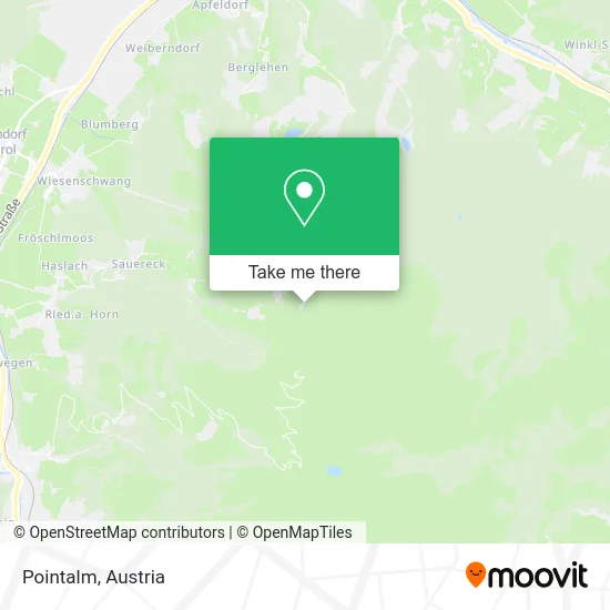 Pointalm map