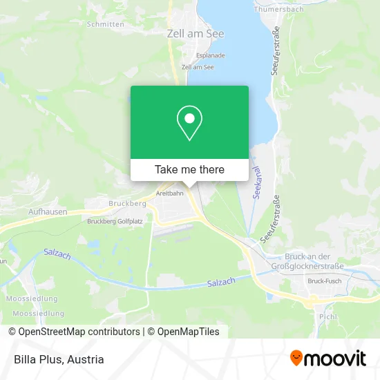 Billa Plus map