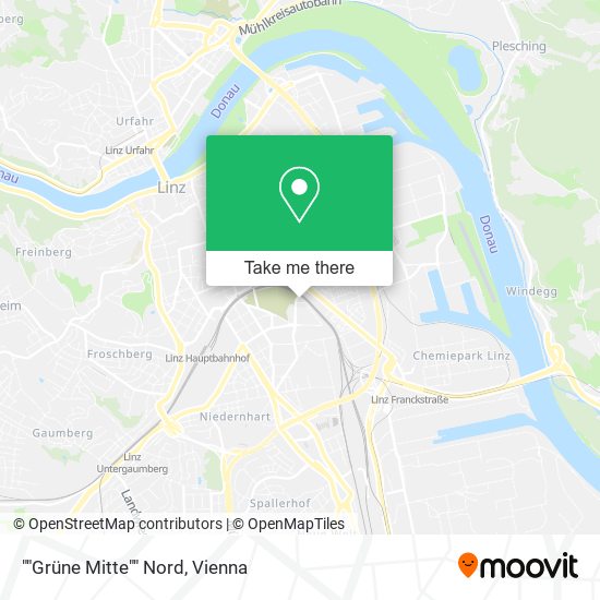 ""Grüne Mitte"" Nord map