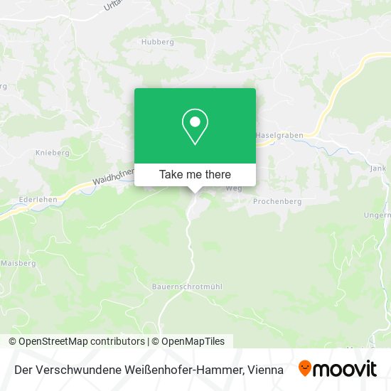 Der Verschwundene Weißenhofer-Hammer map