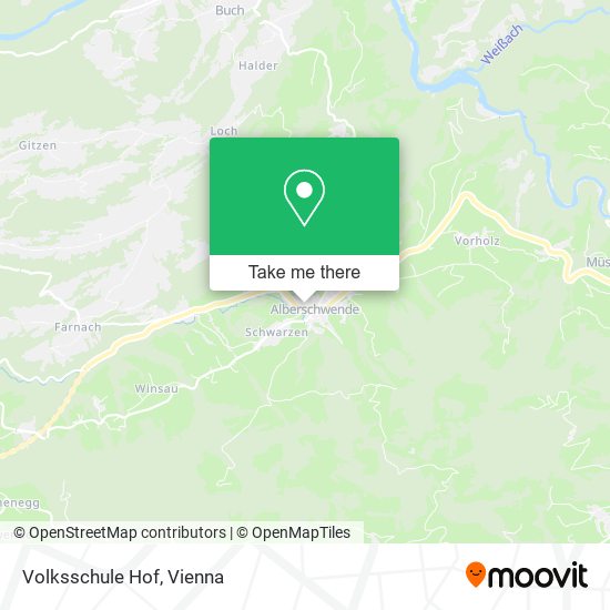 Volksschule Hof map