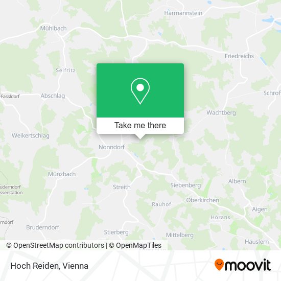 Hoch Reiden map