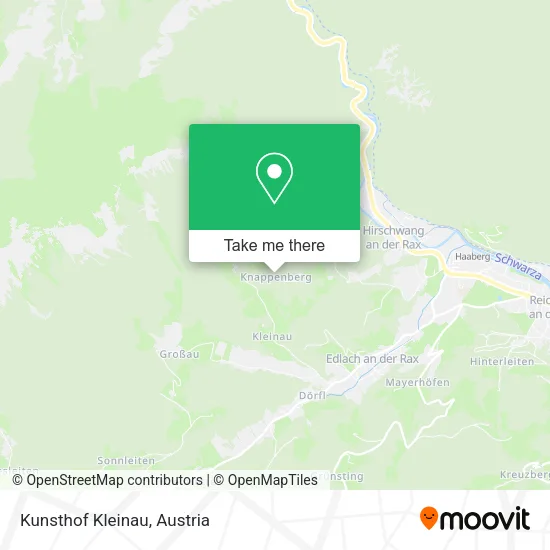 Kunsthof Kleinau map