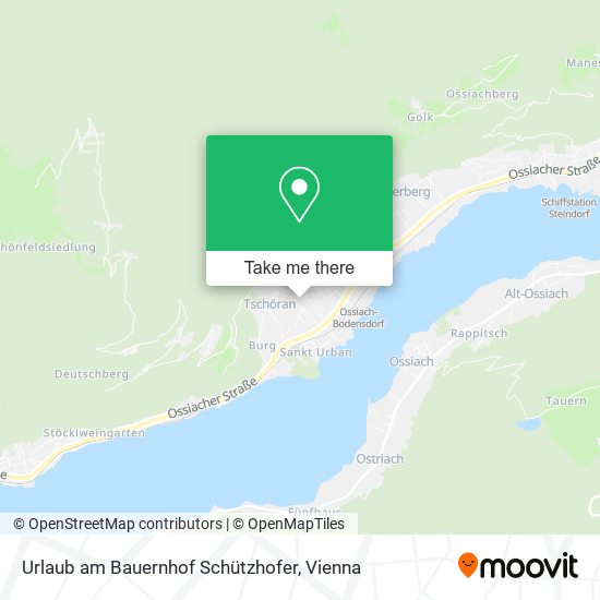 Urlaub am Bauernhof Schützhofer map