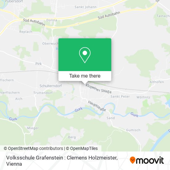 Volksschule Grafenstein : Clemens Holzmeister map