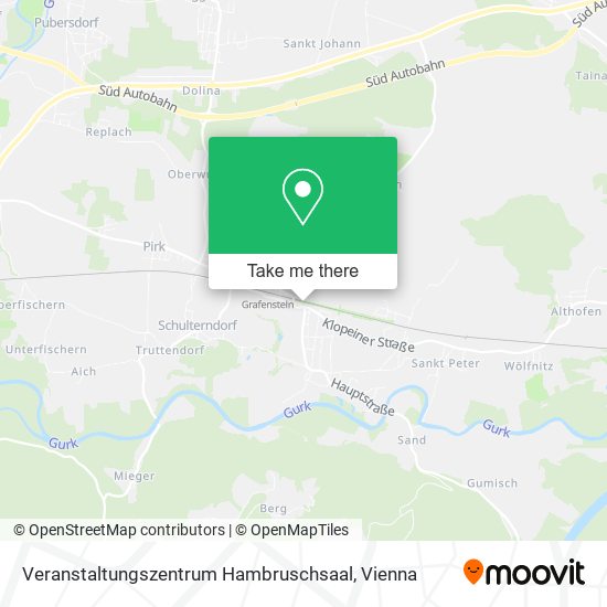 Veranstaltungszentrum Hambruschsaal map