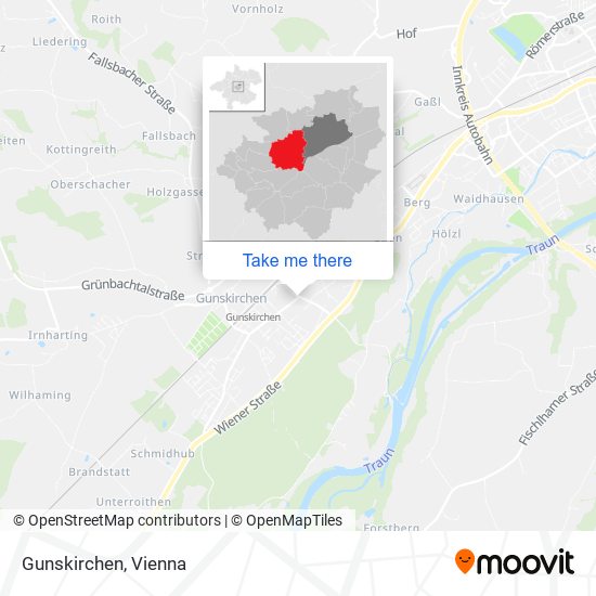 Gunskirchen map