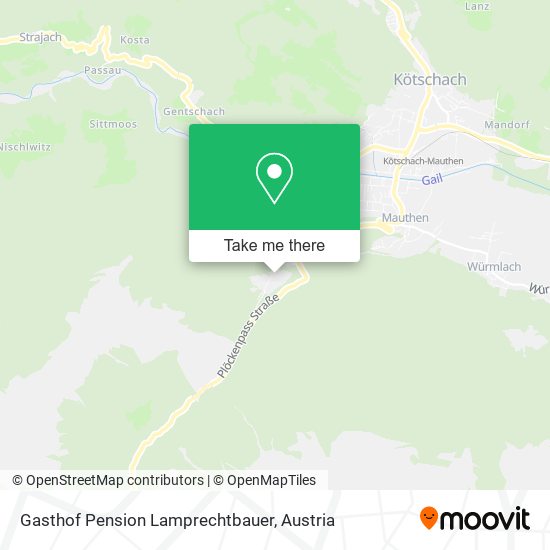 Gasthof Pension Lamprechtbauer map