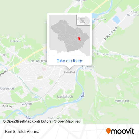 Knittelfeld map