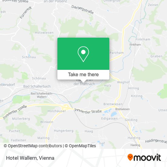 Hotel Wallern map