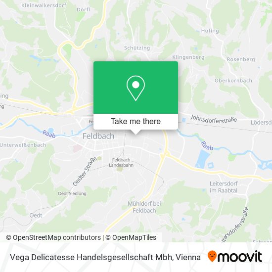 Vega Delicatesse Handelsgesellschaft Mbh map