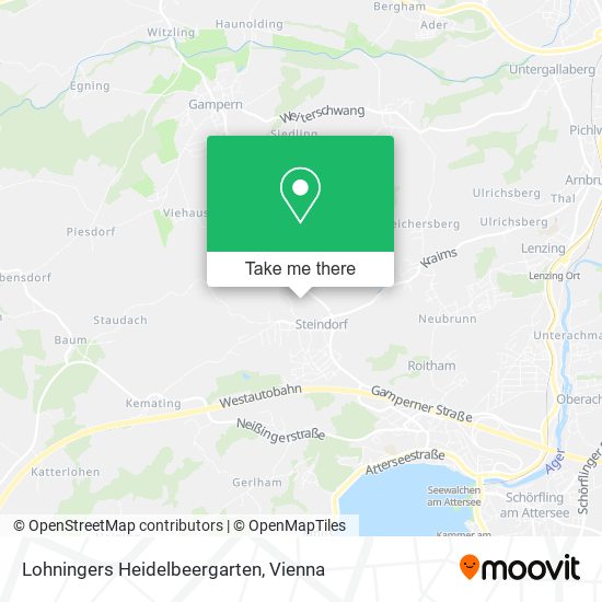 Lohningers Heidelbeergarten map