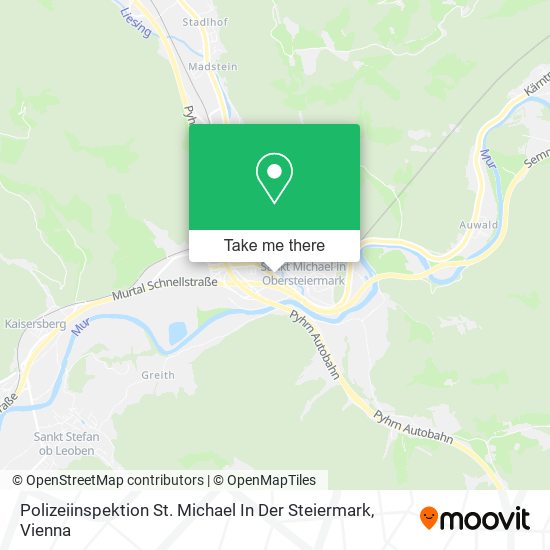 Polizeiinspektion St. Michael In Der Steiermark map