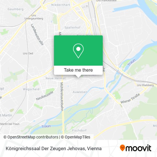 Königreichssaal Der Zeugen Jehovas map