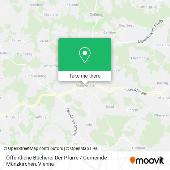 Öffentliche Bücherei Der Pfarre / Gemeinde Münzkirchen map