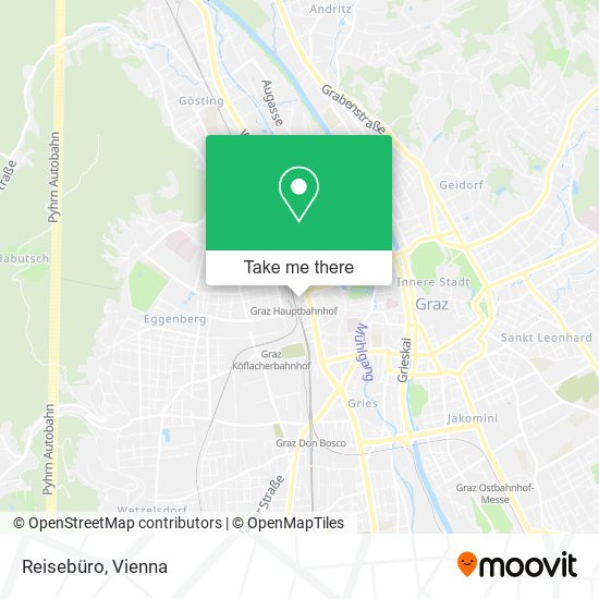 Reisebüro map