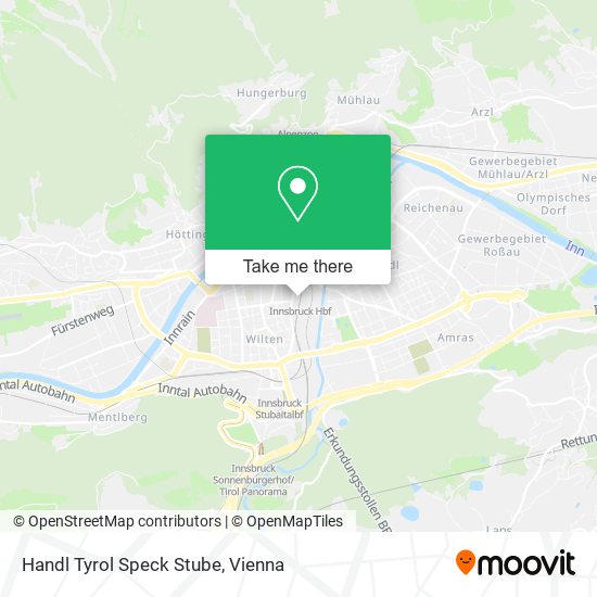 Handl Tyrol Speck Stube map