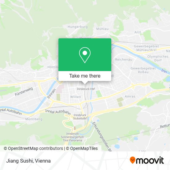 Jiang Sushi map