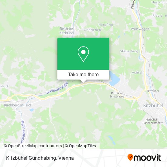 Kitzbühel Gundhabing map