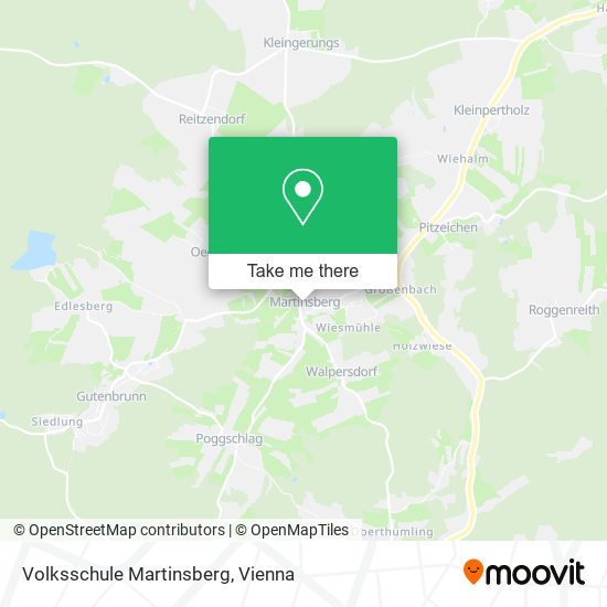 Volksschule Martinsberg map