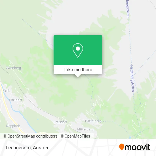Lechneralm map