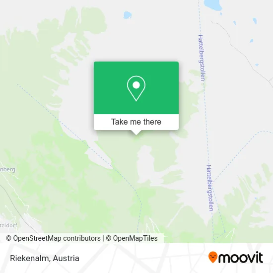 Riekenalm map
