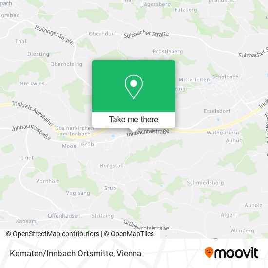 Kematen/Innbach Ortsmitte map