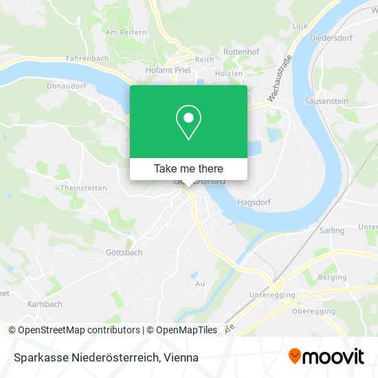 Sparkasse Niederösterreich map