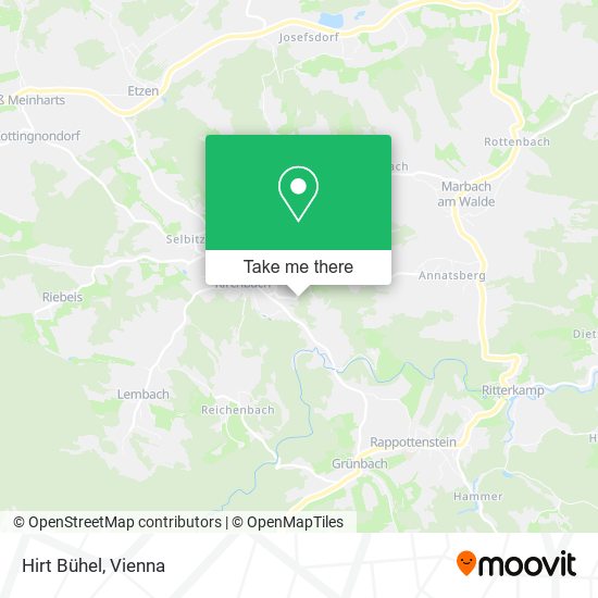 Hirt Bühel map