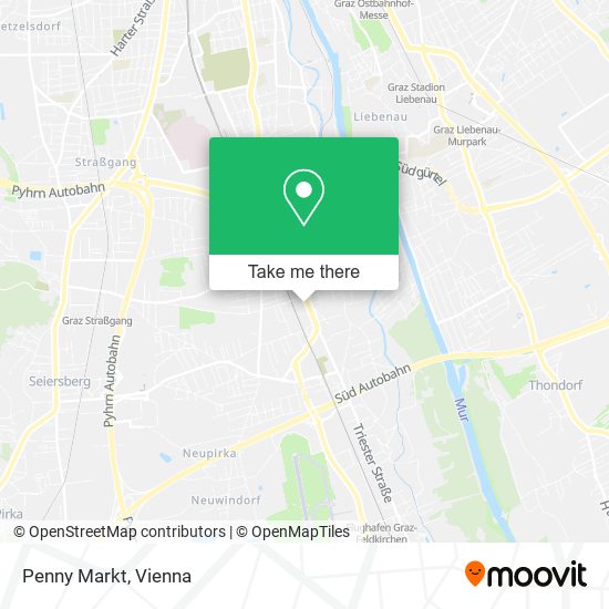 Penny Markt map