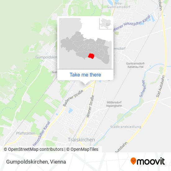 Gumpoldskirchen map