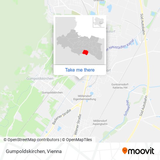 Gumpoldskirchen map